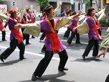 2011年よさこい-佛教大学よさこいサークル紫踊屋様-9