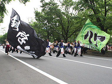 2011年よさこい-心～sin～釧路学生魂様-1