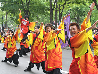 2011年よさこい-心～sin～釧路学生魂様-14