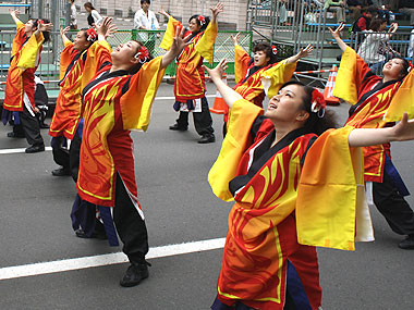 2011年よさこい-心～sin～釧路学生魂様-18