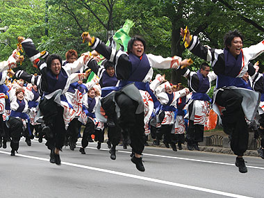 2011年よさこい-心～sin～釧路学生魂様-2