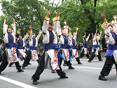 2011年よさこい-心～sin～釧路学生魂様-3