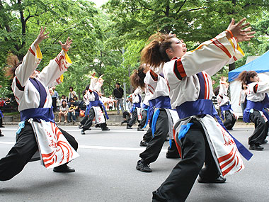 2011年よさこい-心～sin～釧路学生魂様-4