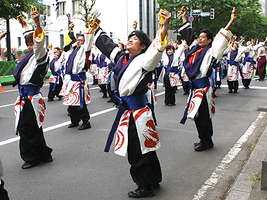 2011年よさこい-心～sin～釧路学生魂様-6