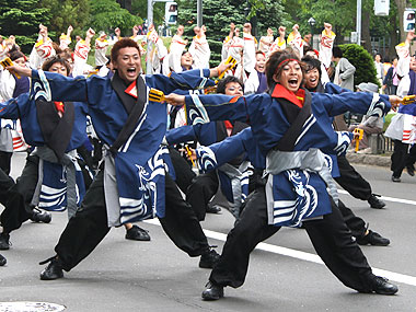 2011年よさこい-心～sin～釧路学生魂様-7