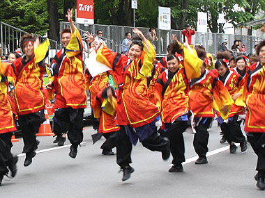 2011年よさこい-心～sin～釧路学生魂様-8