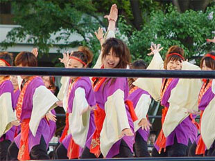 2007年よさこい-佛教大学よさこいサークル紫踊屋様-5