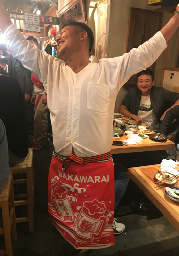 金高様の前掛け