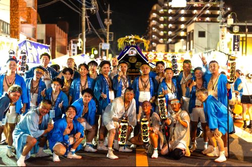 「お祭りも大変な盛り上がりとなりました。」