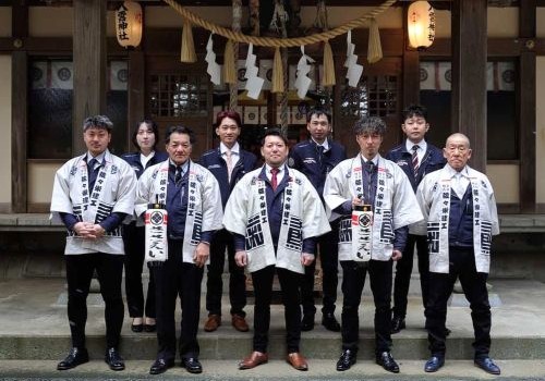 格好良い半纏姿のお写真を頂戴致しました！