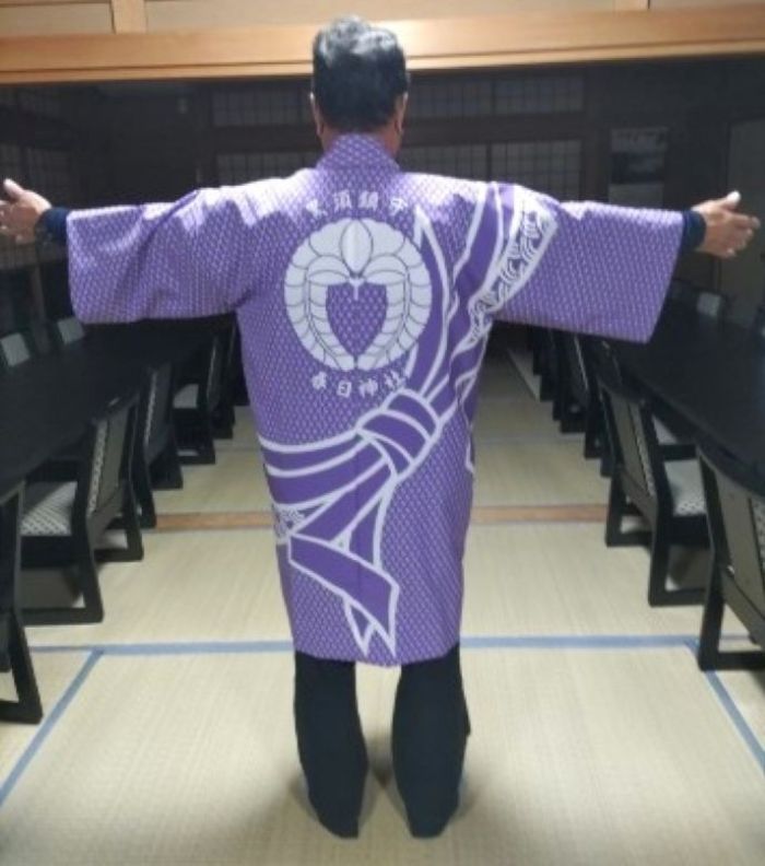 半纏のお写真を頂戴いたしました♪
