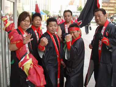 2008年よさこい-平取義経なるこ会様-1